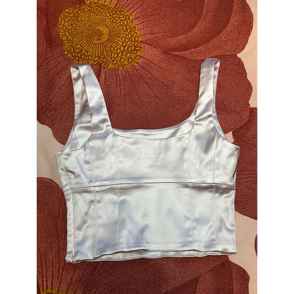 Aritzia Wilfred Brand- Shine Bustier in Talc Pink - Size XS - Picture 3 of 4